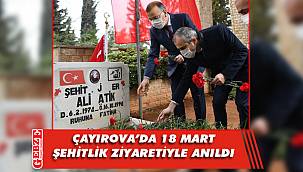 Çayırova’da Çanakkale kahramanları unutulmadı