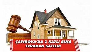 Çayırova'da icradan satılık bina