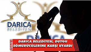 Darıca Belediyesi'nden vatandaşlara uyarı