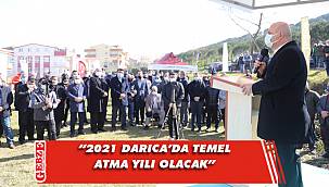 Darıca'nın yeni projesinde temel atıldı