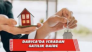 Darıca Piri Reis’te 4+1 daire icradan satılık