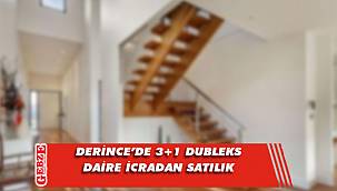 Derince'de 3+1 daire icradan satılık