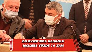 Dilovası'nda imzalar kadrolu işçiler için atıldı