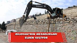 Dilovası'nın mezarlıklarında çalışmalar sürüyor