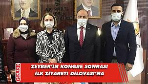 Emine Zeybek, AK Dilovası'na gitti