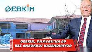 GEBKİM Vakfı, Dilovası'na anaokulu kazandırıyor