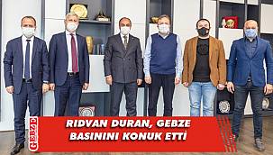 Gebze basınından BİK Genel Müdürü Duran’a ziyaret