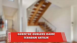 Gebze’de 104 metrekare dubleks daire icradan satılık