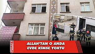 Gebze’de apartman dairesinde korkutan yangın