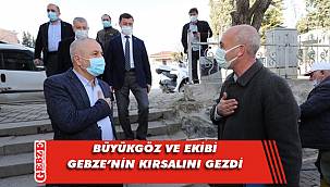 Gebze’de kırsal mahalle ziyaretleri sürüyor