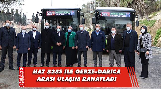 Gebze'deki o soruna hat 525S çözümü