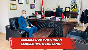 Gebzeli hekime veda programı düzenlendi