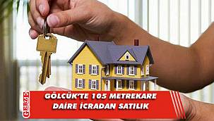 Gölcük Saraylı’da 105 metrekare daire icradan satılık