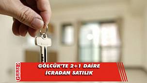 Gölcük’te 2+1 daire icradan satılık