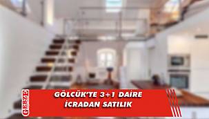 Gölcük’te 3+1 156 metrekare dubleks daire icradan satılık
