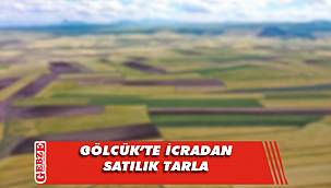 Gölcük’te 6 bin 668 metrekare tarla icradan satılık