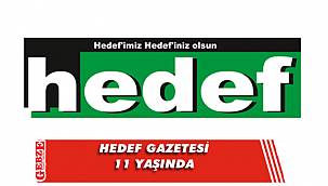 Hedef Gazetesi, 11. yaşını kutluyor