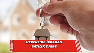 Hereke’de 2+1 daire icradan satılık