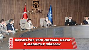 Büyükşehir'de yeni normal hayat masaya yatırıldı