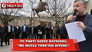 İYİ Parti Gebze'den Danıştay'ın kararına tepki