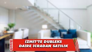 İzmit’te dubleks daire icradan satılık