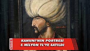 Kanuni Sultan Süleyman'ın portresi rekor fiyata satıldı