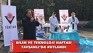 Kaymakam Güler, bilim fuarında öğrencilere seslendi