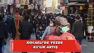 Kocaeli'de haftalık vaka sayısı belli oldu
