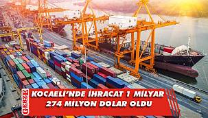 Kocaeli ihracat liginde Bursa'yı solladı
