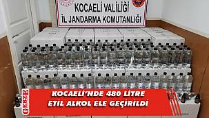 Kocaeli jandarması, kaçak alkole geçit vermiyor