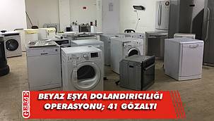 Kocaeli merkezli 6 ilde beyaz eşya operasyonu