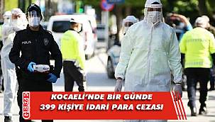 Kocaeli'nde koronavirüs denetimleri devam ediyor