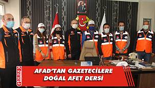 KOGACE, doğal afetler konusunda bilgilendirildi