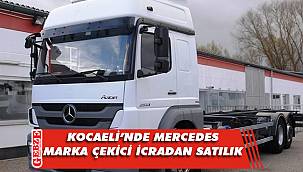 Mercedes Axor marka çekici icradan satılık