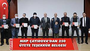 MHP Çayırova değerlerini unutmadı