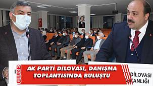 Şayir ve Yıldırım, teşkilat üyeleriyle istişare yaptı