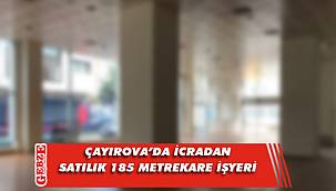 Şekerpınar’da 185 metrekare işyeri icradan satılık