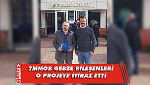TMMOB Gebze, itiraz dilekçesini Büyükşehir’e sundu