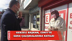 Uluköylü, İzmit'te saha çalışmalarına katıldı