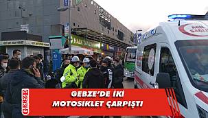 Yeni Bağdat Caddesi'nde motosiklet kazası