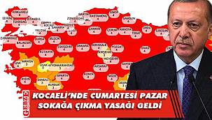 Yeni koronavirüs risk haritası açıklandı