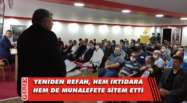 Yeniden Refah Gebze'den dikkat çeken açıklama