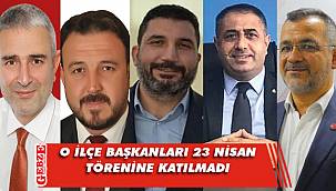 23 Nisan programında dikkat çeken detay