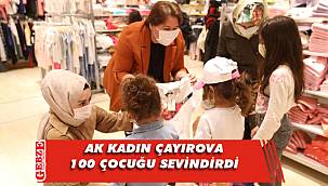 AK Kadın Çayırova'dan ihtiyaç sahibi çocuklara destek