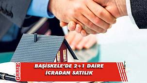 Başiskele'de 2+1 daire icradan satılık