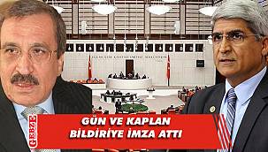 Bir bildiri de eski milletvekillerinden geldi