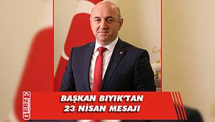 Bıyık, 23 Nisan'ı kutladı
