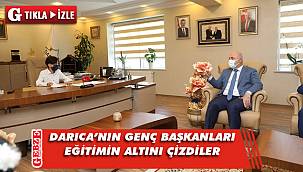 Bıyık, koltuğunu Darıcalı çocuklara bıraktı