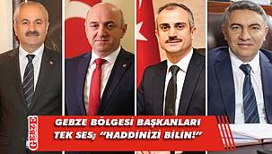 Bölgemiz başkanlarından o bildiriye yanıt