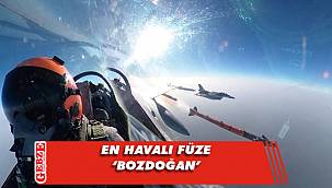 Bozdoğan, F16'dan atıldı
